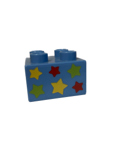 Lego® Duplo® kostka s hvězdičkami